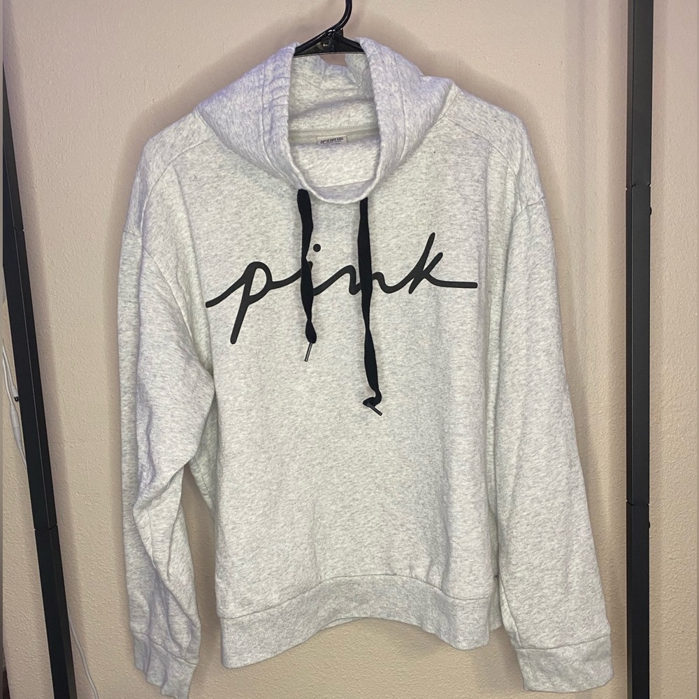 PINK Victoria's Secret Heather Gray Hoodie